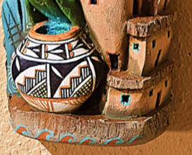 Thumbnail: Two Longhairs Arising from Laguna Pueblo