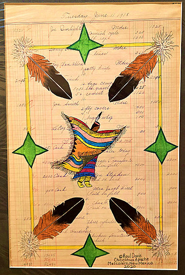 Full page Ledger Art by Raul Davis