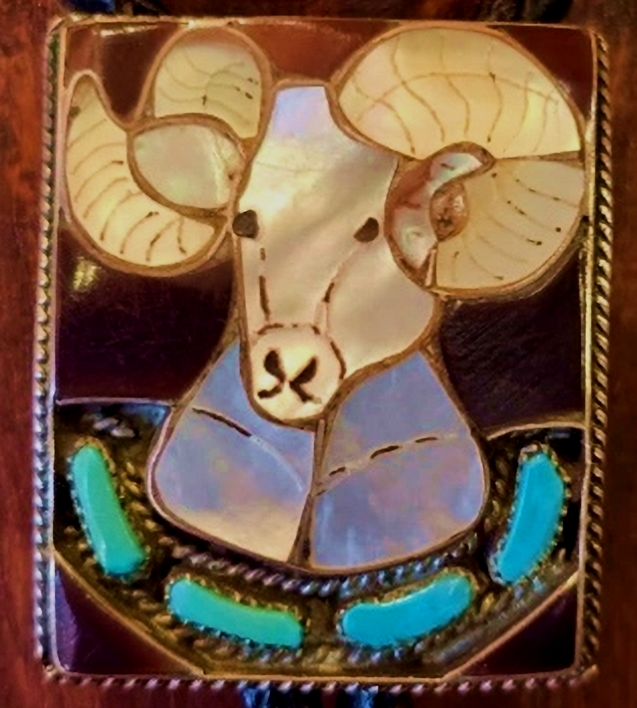 Ram Bolo Tie