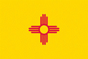 The Zia Sun Symbol is the symbol on the New Mexico state flag.