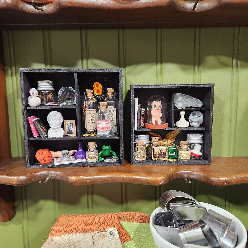 Thumbnail: Small Cabinet of curiosity 
