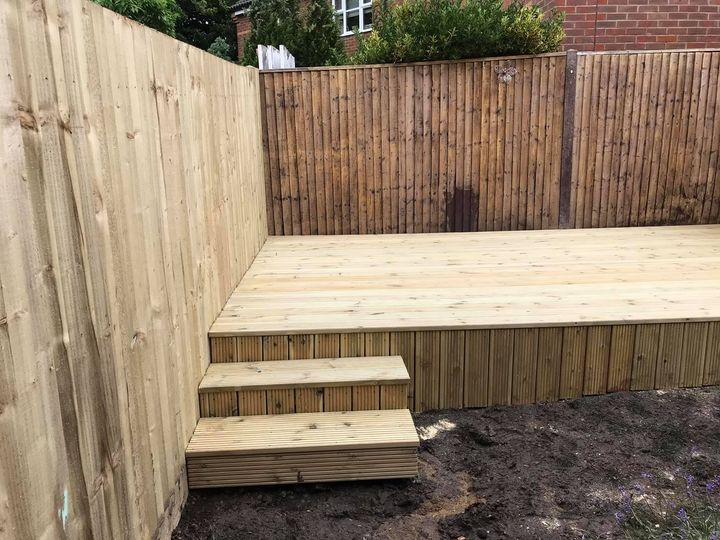 DECKING AND FENCE