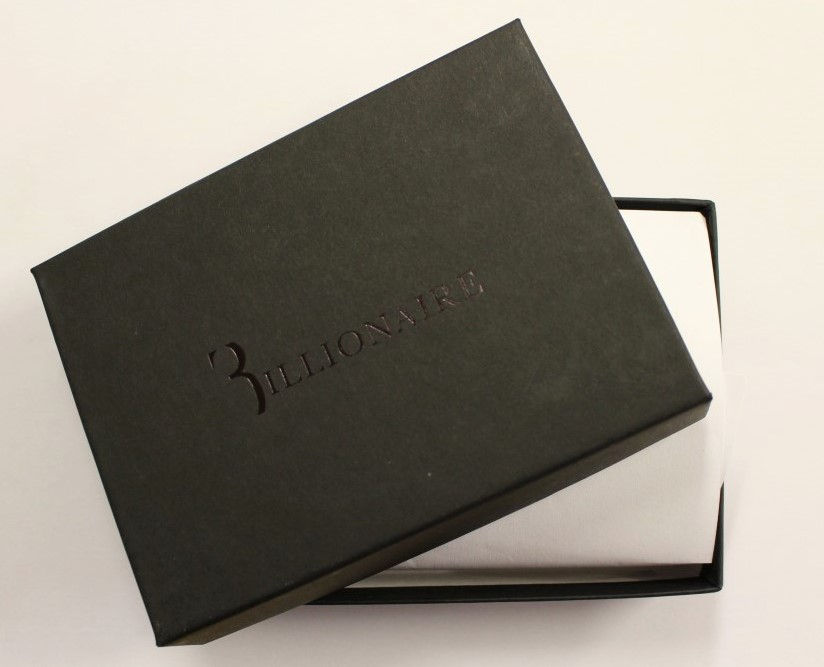 Thumbnail: Billionaire Italian Couture Brown Leather Cardholder Wallet