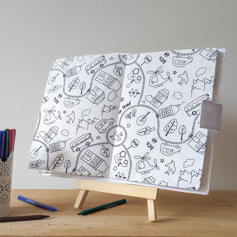 Miniature : Livre de coloriage transports