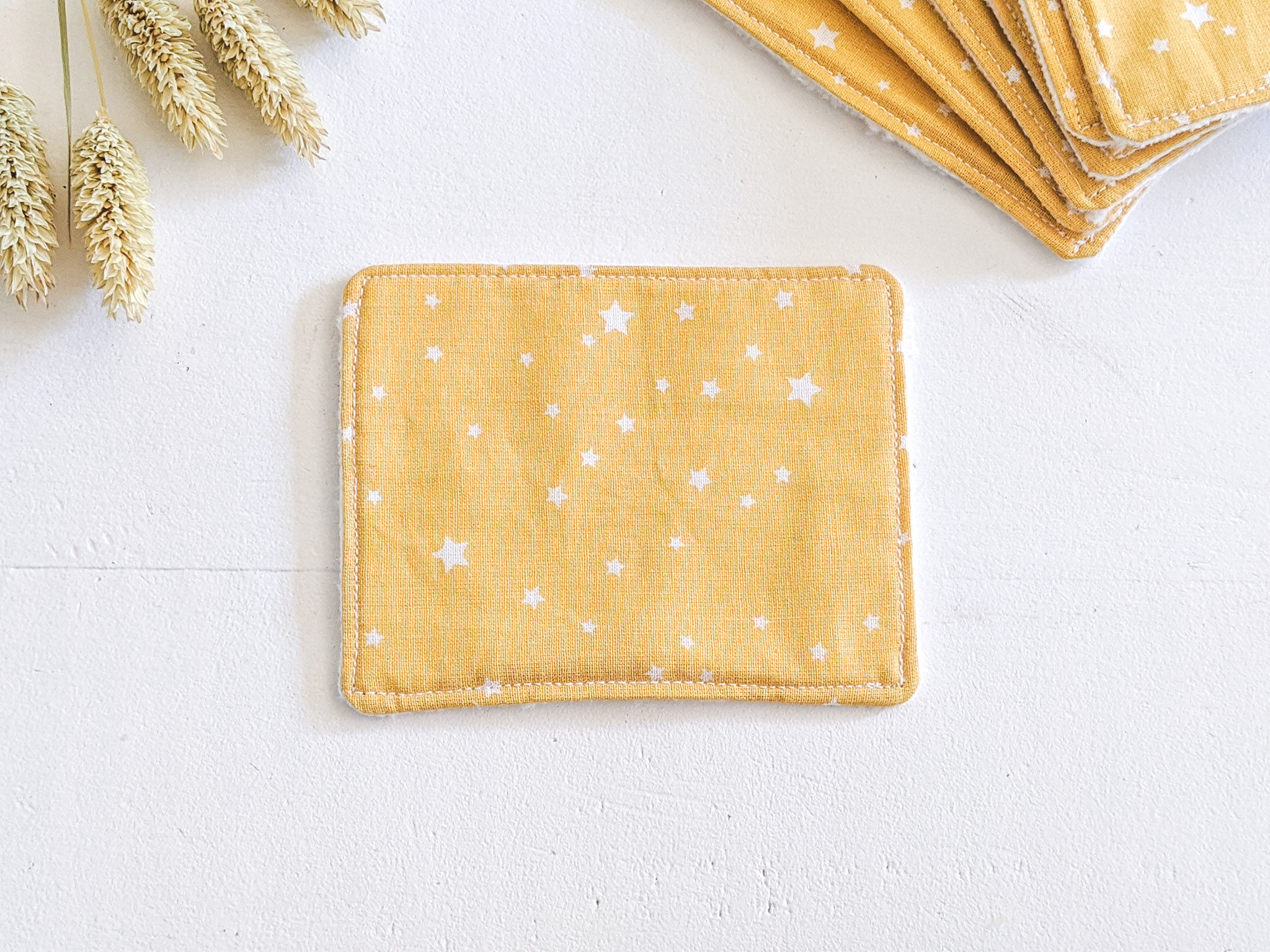 Lingette étoiles jaunes