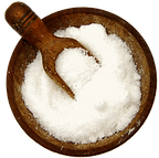 Flavored with sea salt