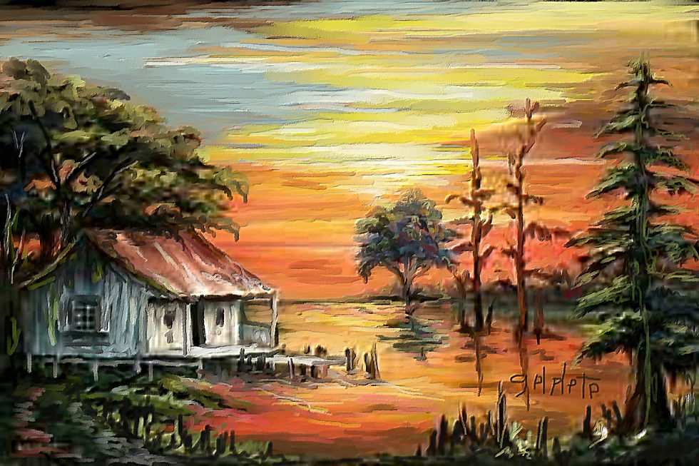Miniatura: Miniquadro Decorativo 15x10cm ... Exposto num Tripé