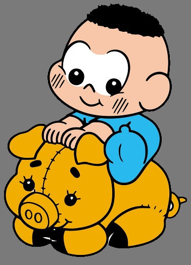 Miniatura: - Personagem Infantil - Turma da Mônica