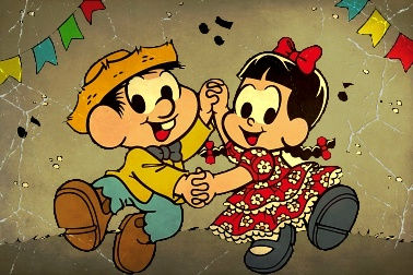 Miniatura: - Personagem Infantil - Turma da Mônica