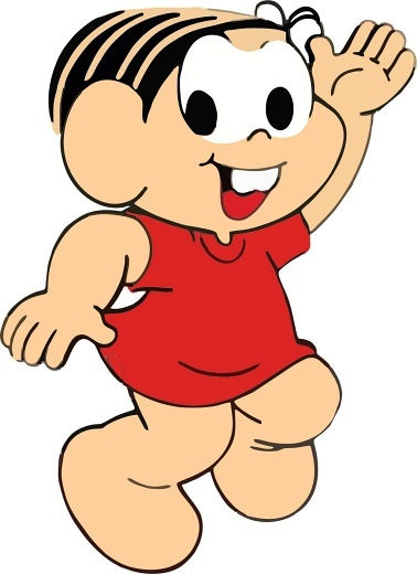 Miniatura: - Personagem Infantil - Turma da Mônica