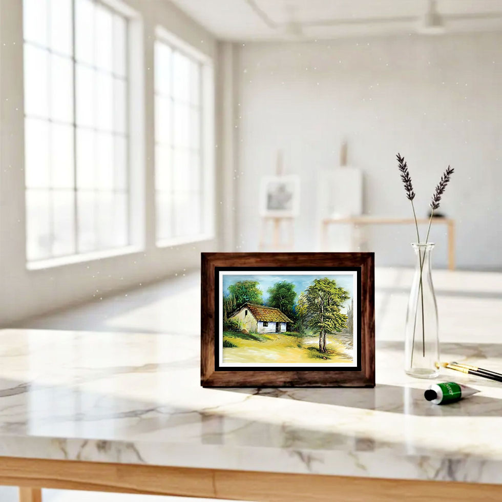 Miniatura: Pintura Digital ... Quadro com Moldura (15x10cm)