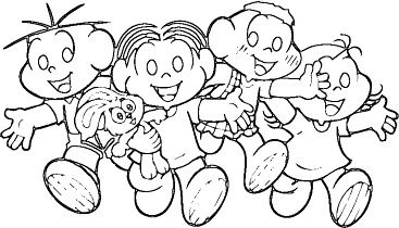 Miniatura: - Personagem Infantil - Turma da Mônica