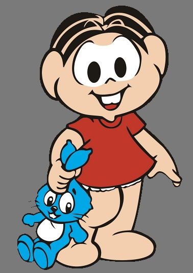 Miniatura: - Personagem Infantil - Turma da Mônica