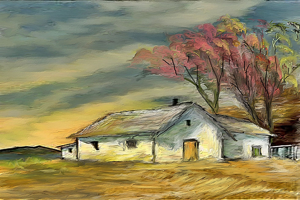 Miniatura: Paisagem para Pintar 20