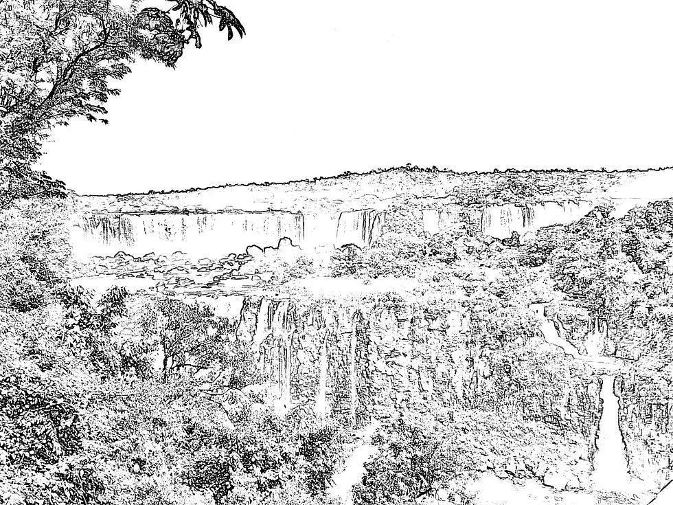 Miniatura: Foto Paisagem para Pintar