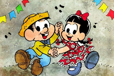 Miniatura: - Personagem Infantil - Turma da Mônica