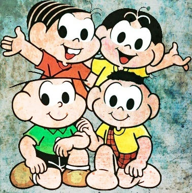 Miniatura: - Personagem Infantil - Turma da Mônica