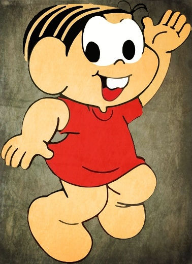 Miniatura: - Personagem Infantil - Turma da Mônica