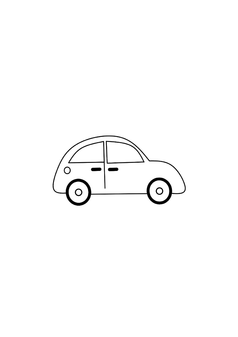 Miniatura: Carro_Figurinhas para Pintar