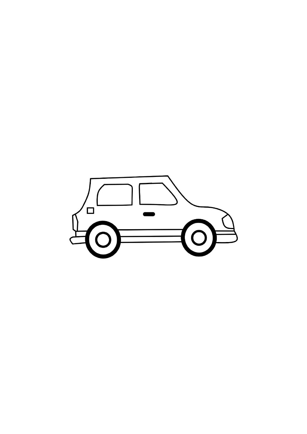 Miniatura: Carro_Figurinhas para Pintar