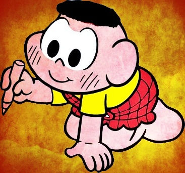 Miniatura: - Personagem Infantil - Turma da Mônica