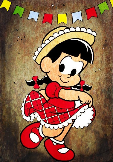 Miniatura: - Personagem Infantil - Turma da Mônica