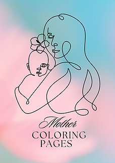 Arte Feminina - Mãe - Figurinhas paraPintar