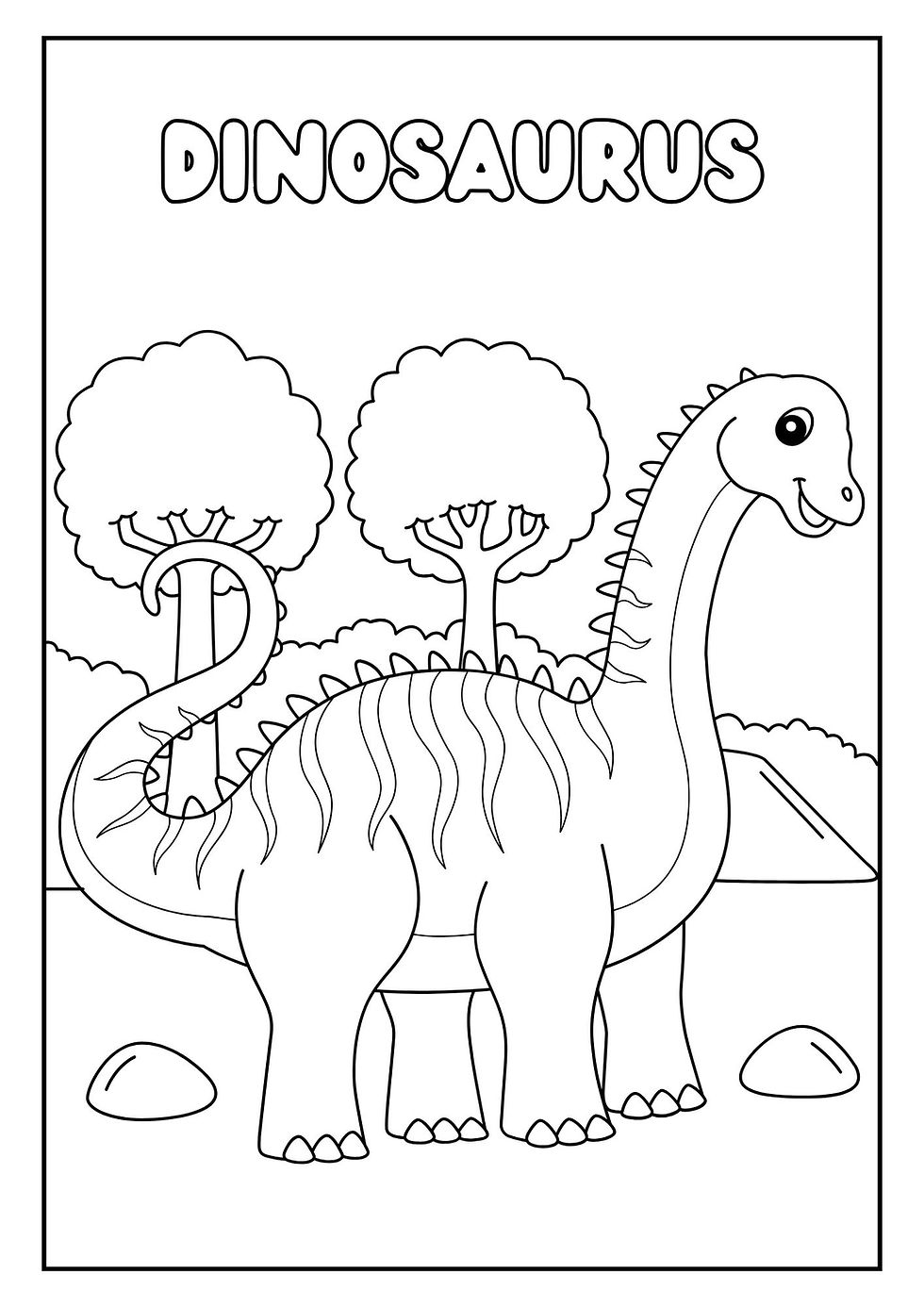 Miniatura: Dinosaurus - Figurinhas para Pintar