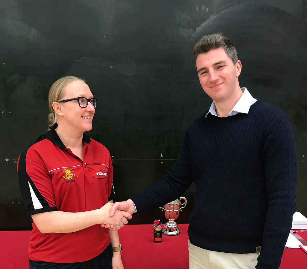 Ladies' Singles Runner Up