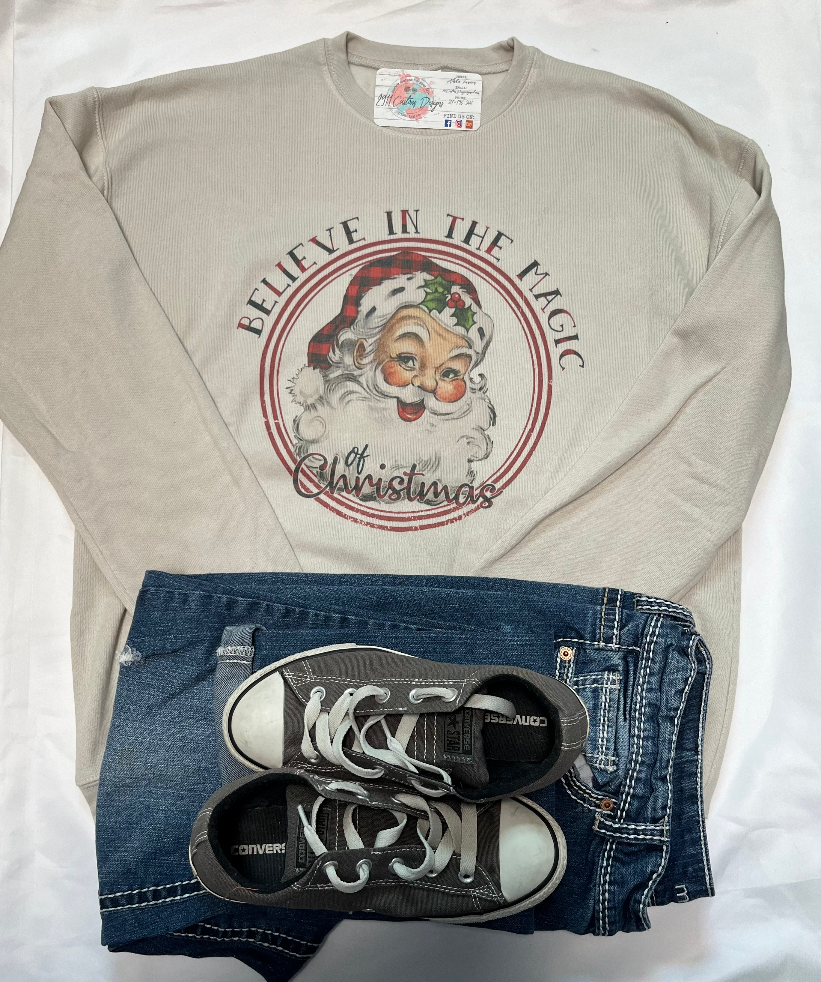 Vintage Santa Sweatshirt 