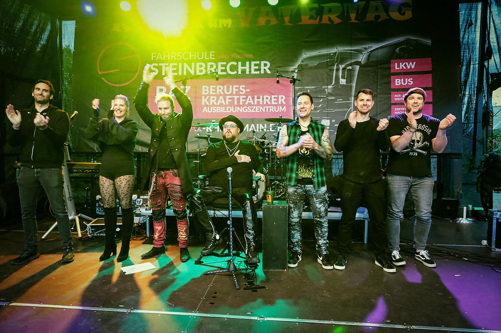 Vatertag dann doch ohne Regen! 🤘