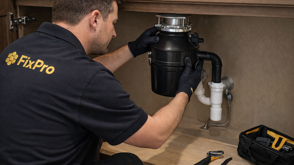 Garbage disposal replacement in Marthasville, Missouri by FixPro