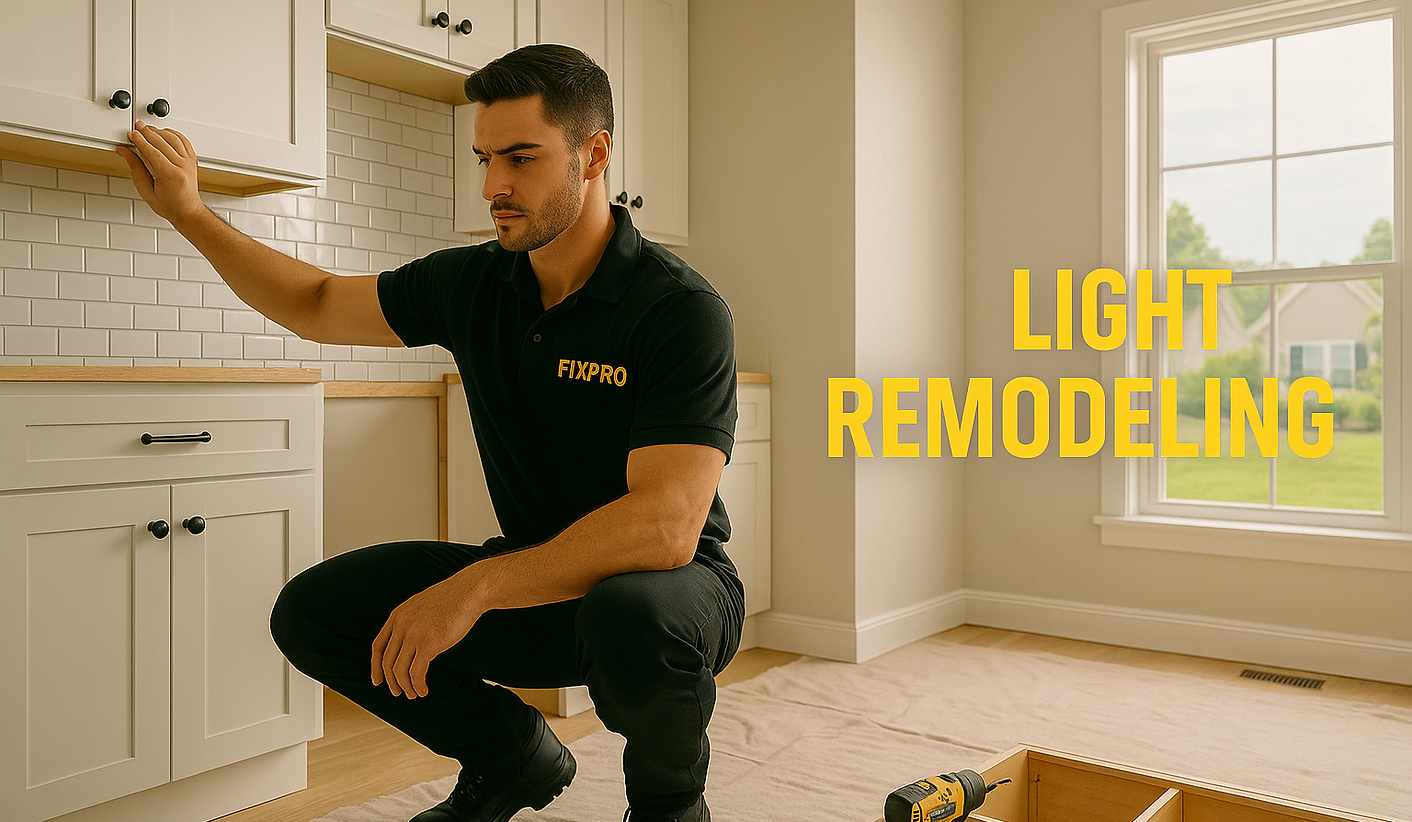 Small scale remodeling projects for kitchens baths basements and living spaces