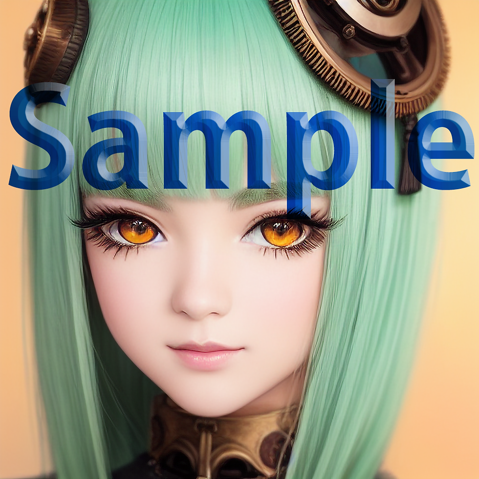 サムネイル： 一枚絵【5枚入り】Steampunkシリーズ 46-50