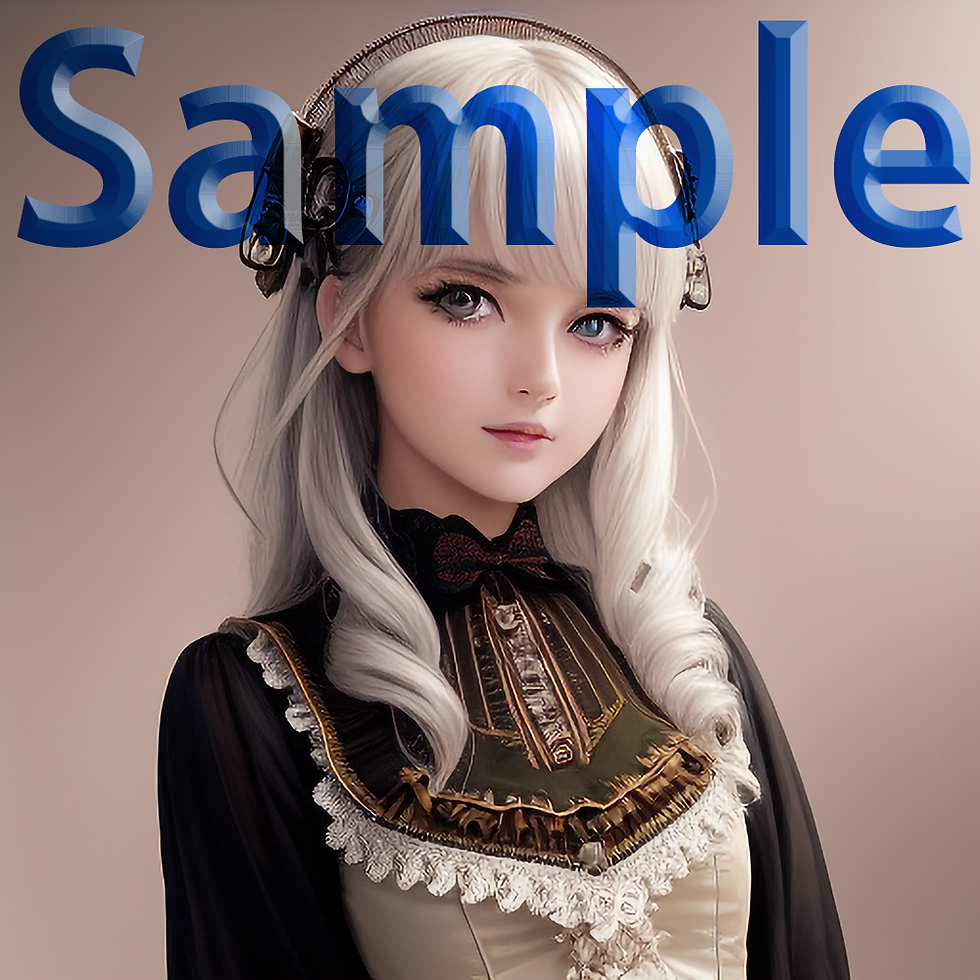 サムネイル： 一枚絵【5枚入り】Steampunkシリーズ 16-20