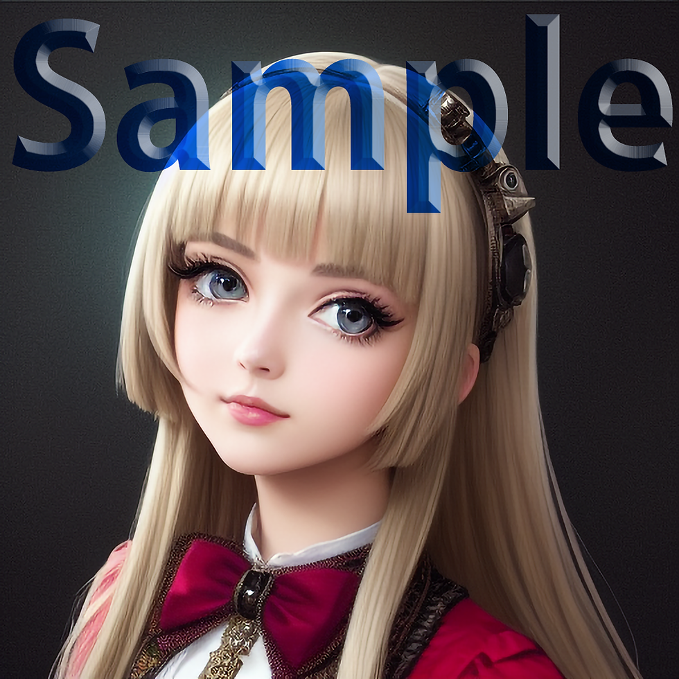 サムネイル： 一枚絵【5枚入り】Steampunkシリーズ 16-20