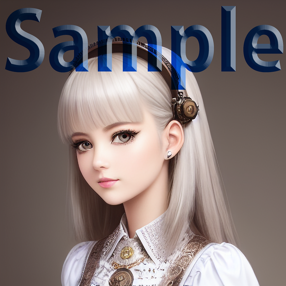 サムネイル： 一枚絵【5枚入り】Steampunkシリーズ 6-10