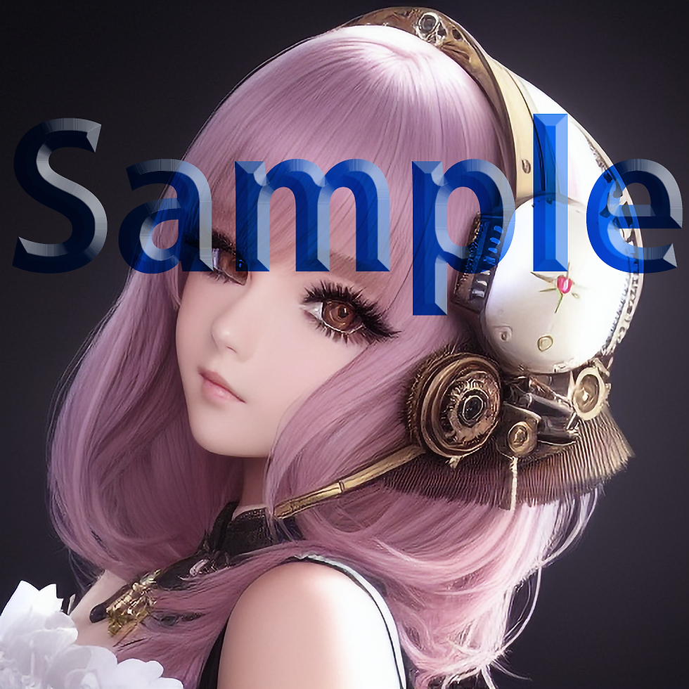 サムネイル： 一枚絵【5枚入り】Steampunkシリーズ 51-55