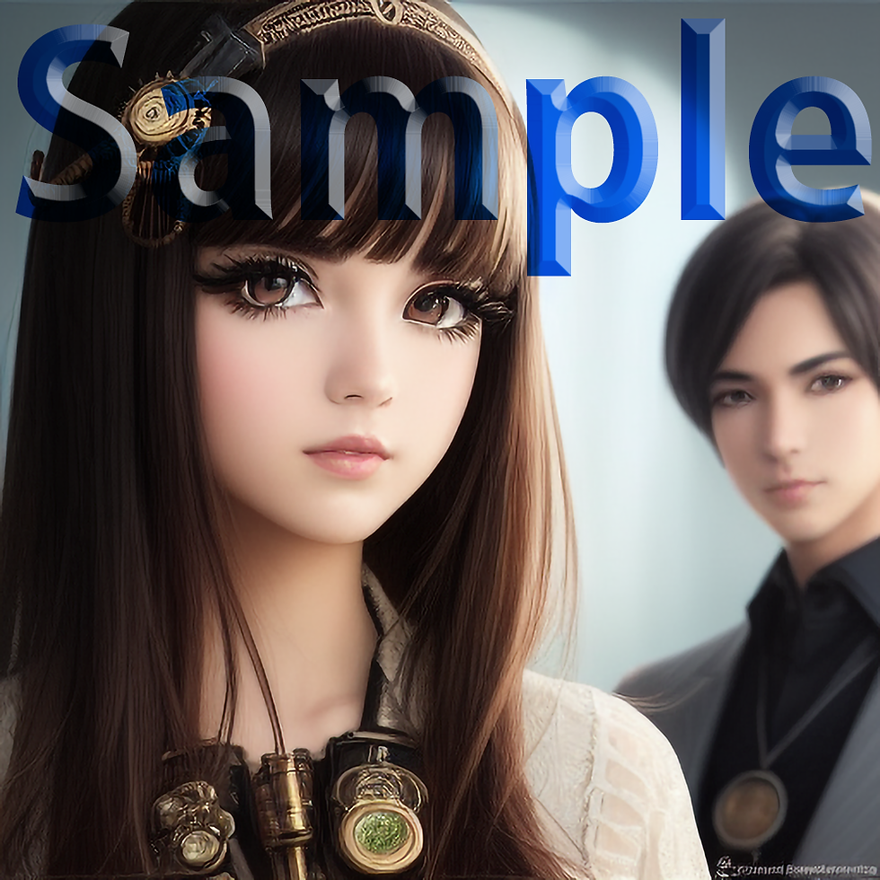サムネイル： 一枚絵【5枚入り】Steampunkシリーズ 26-30