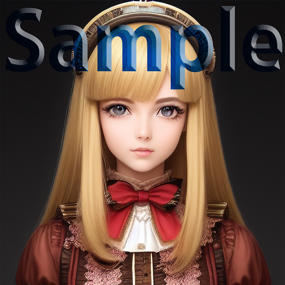 サムネイル： 一枚絵【5枚入り】Steampunkシリーズ 21-25