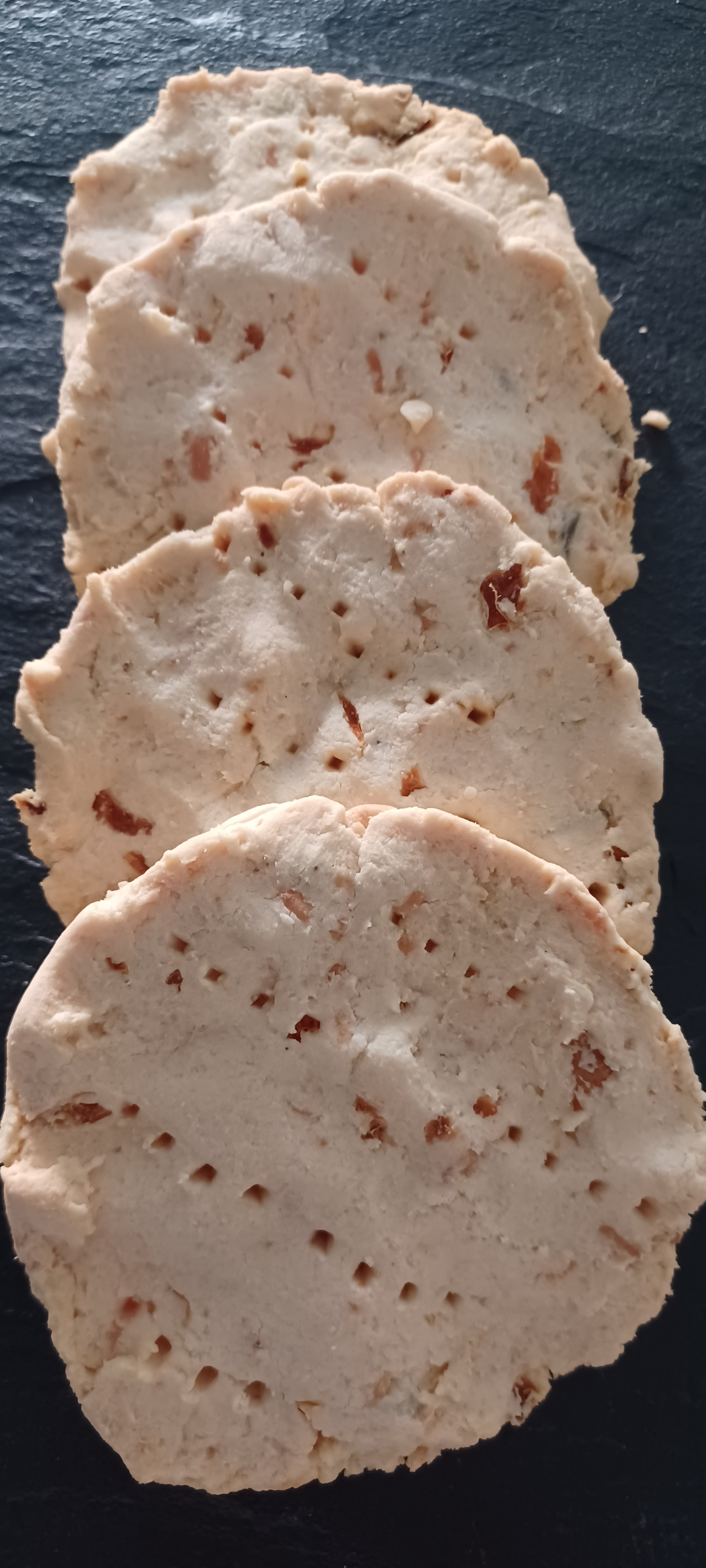 Trio de biscuits salés manioc