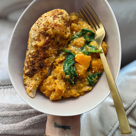 Pumpkin Curry Chicken 🎃🍗