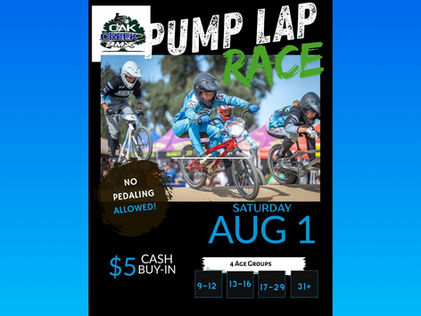 Pump Lap Race Returns to Oak Creek BMX – Are You Up for the Challenge?