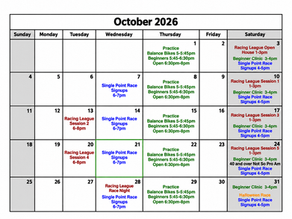 October at Oak Creek BMX