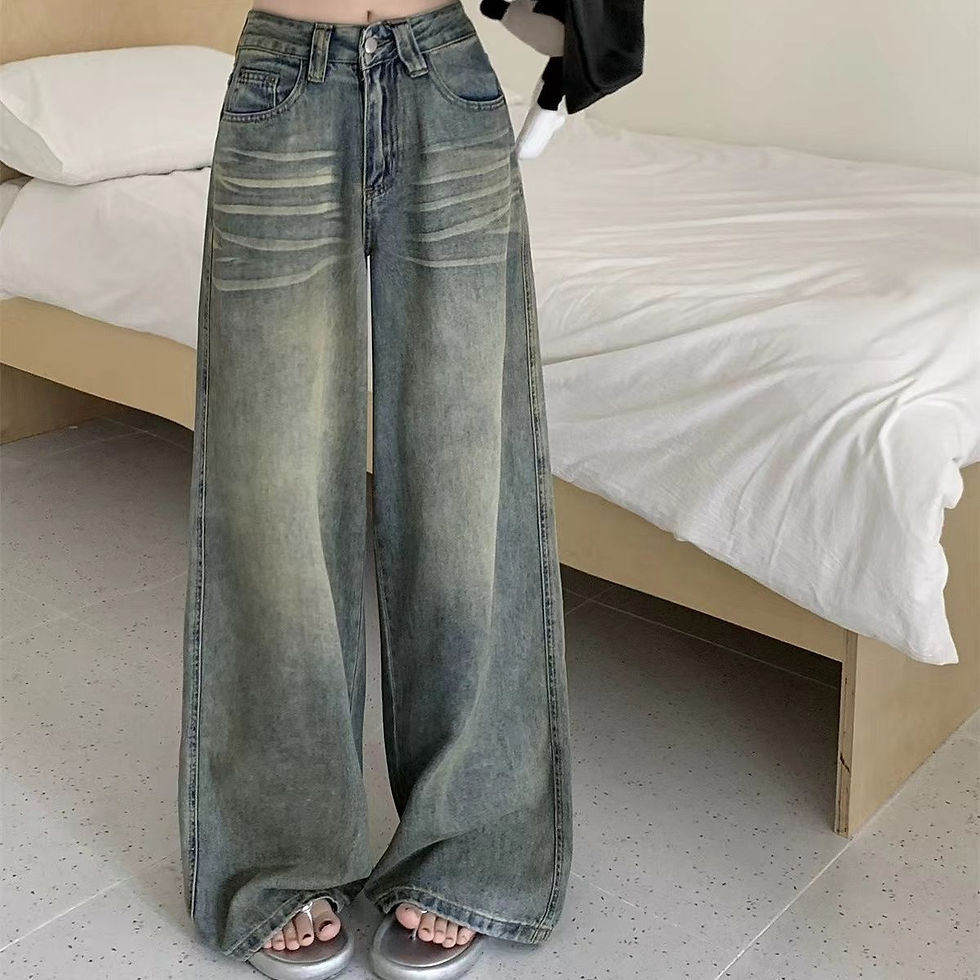 Thumbnail: Julia Ramos Y2K Wide-Leg Jeans