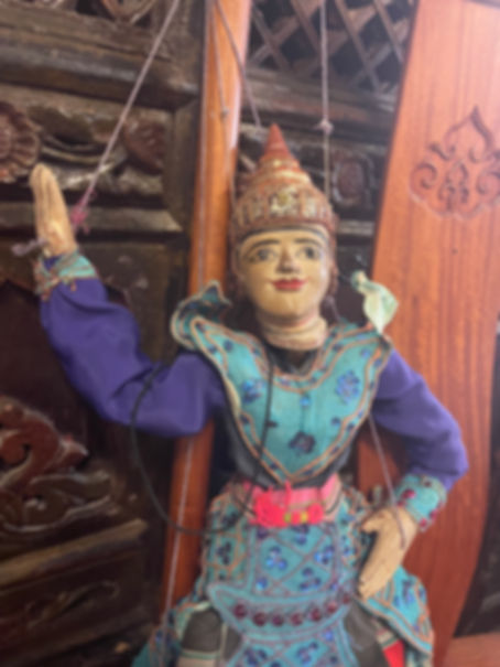 Antique Burmese or Indonesian Puppet AP0043