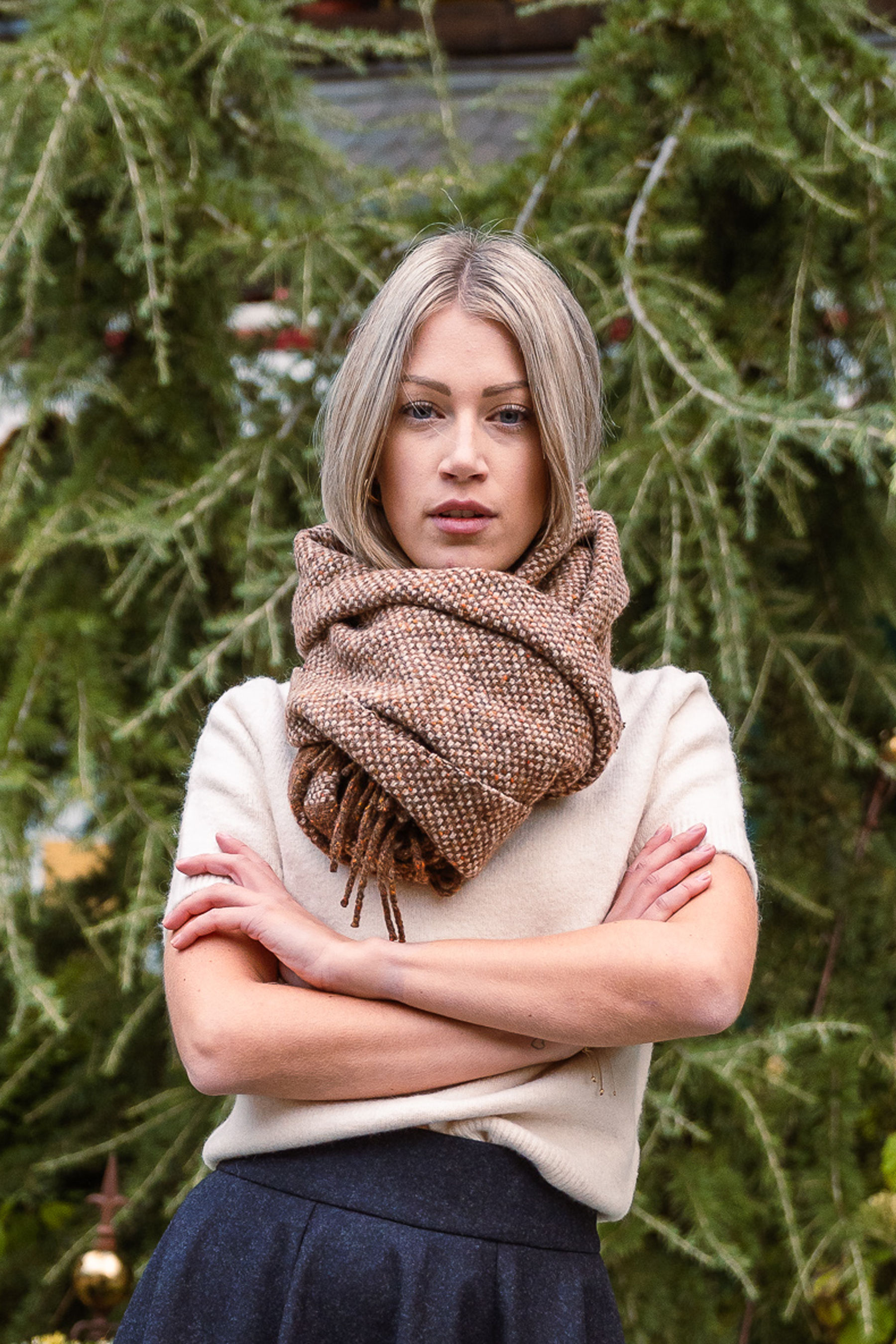 alprock Wollschal vintage