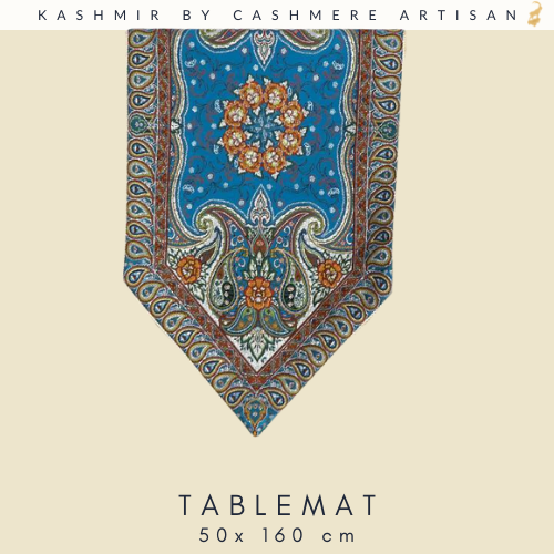 Thumbnail: Tablecloth Set -Turquoise