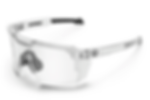 RX HEAT WAVE VISUAL FUTURE TECH: VAPOR CLEAR FRAME PHOTOCHROMIC LENS Z87+