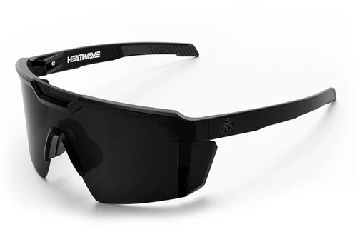 RX HEAT WAVE VISUAL FUTURE TECH: BLACK FRAME ANTI FOG BLACK LENS
